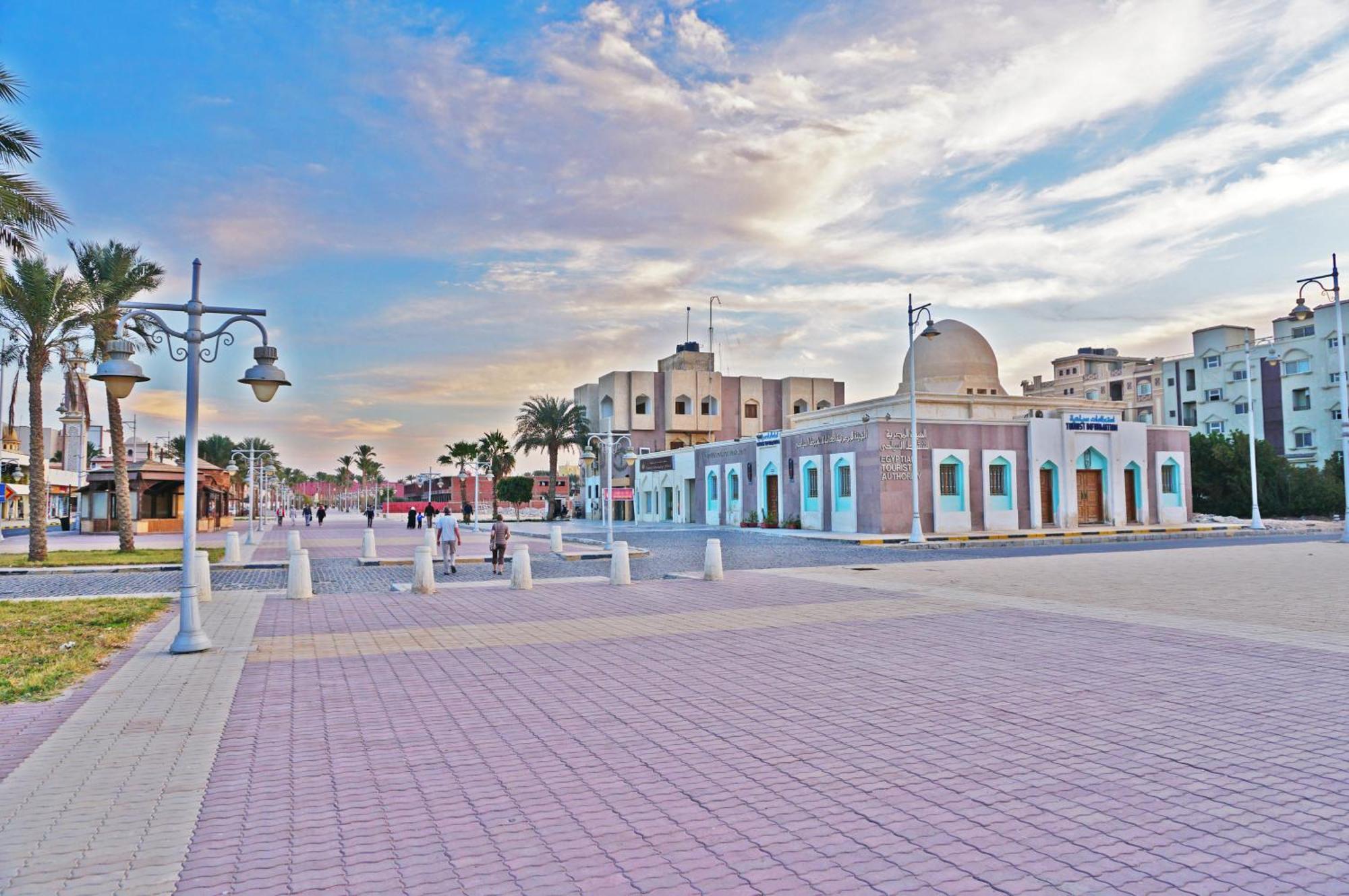 Modern Mountain View On The Touristic Promenade Apartment Hurghada Exterior photo